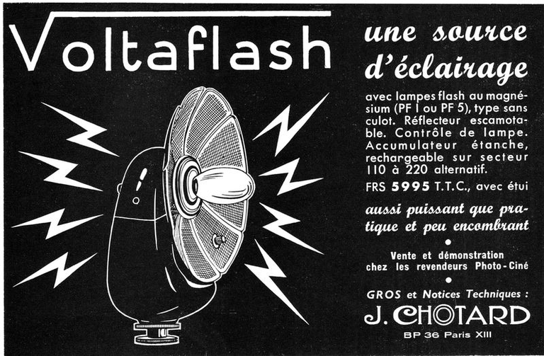 Alsaphot - Le Voltaflash - janvier 1958 - Photo-Cinéma