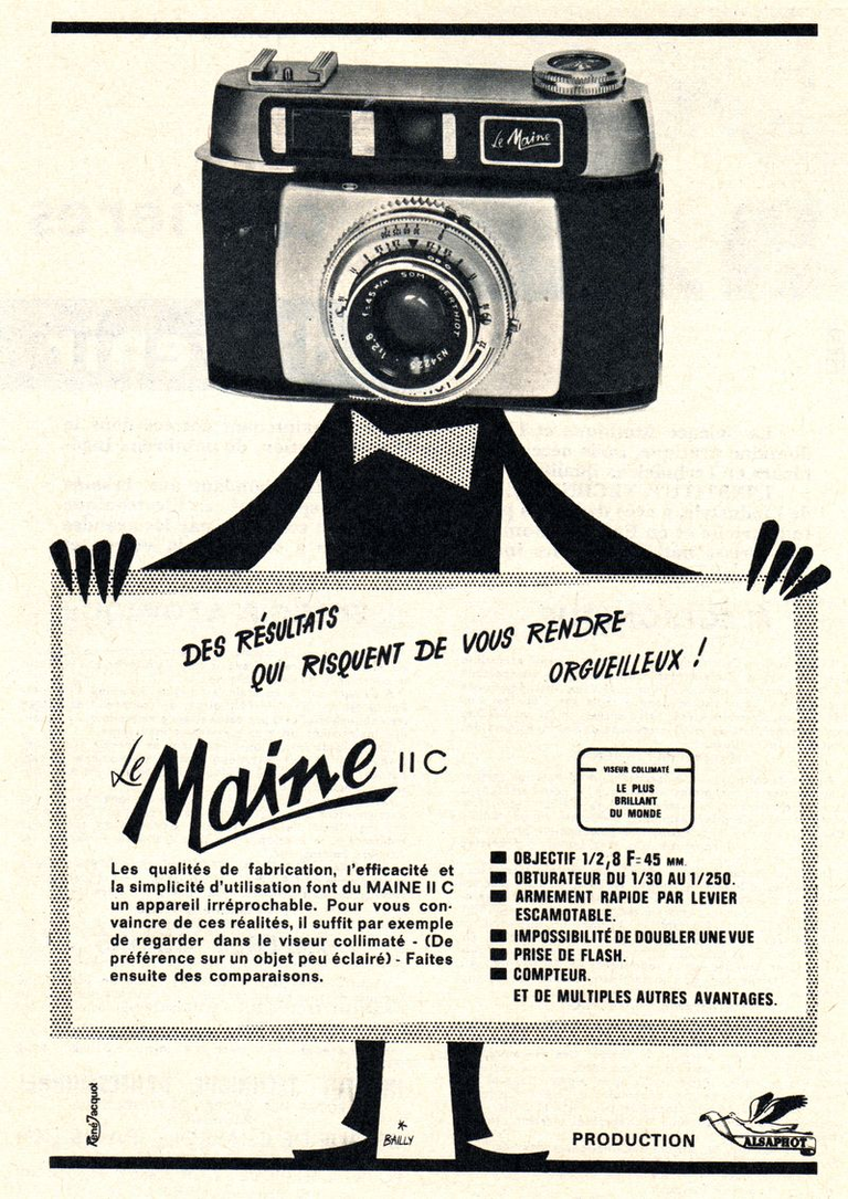 Alsaphot - Le Maine IIc - mai 1962 - Sciences & Vie