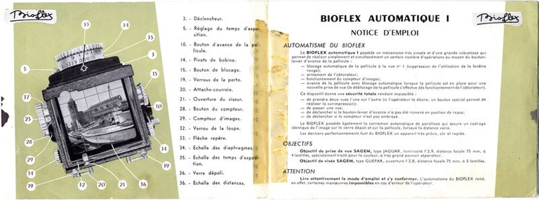 Notice Alsaphot Bioflex Automatique I - 4