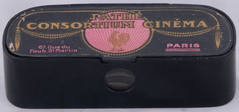 Pathé Consortium Cinéma - Visionneuse Pathéorama en carton durci noir
