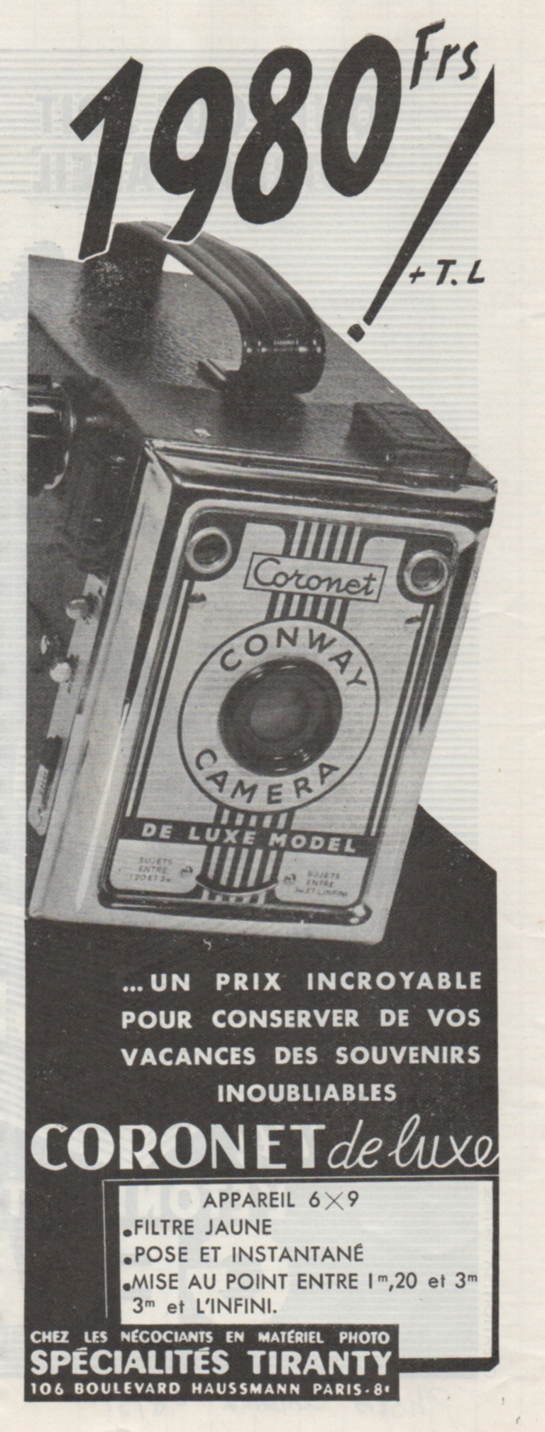 Coronet - août 1951 - Photo-Cinéma