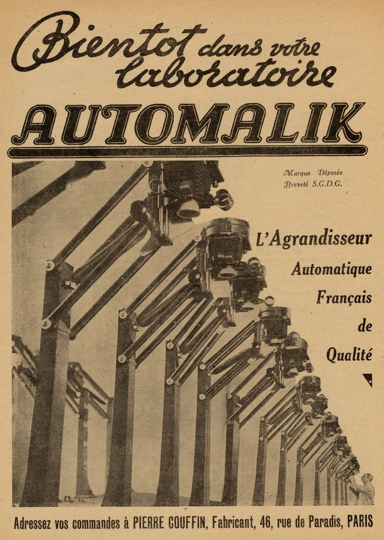 Couffin - Auto-Malik - février 1947 - Photo Cinéma