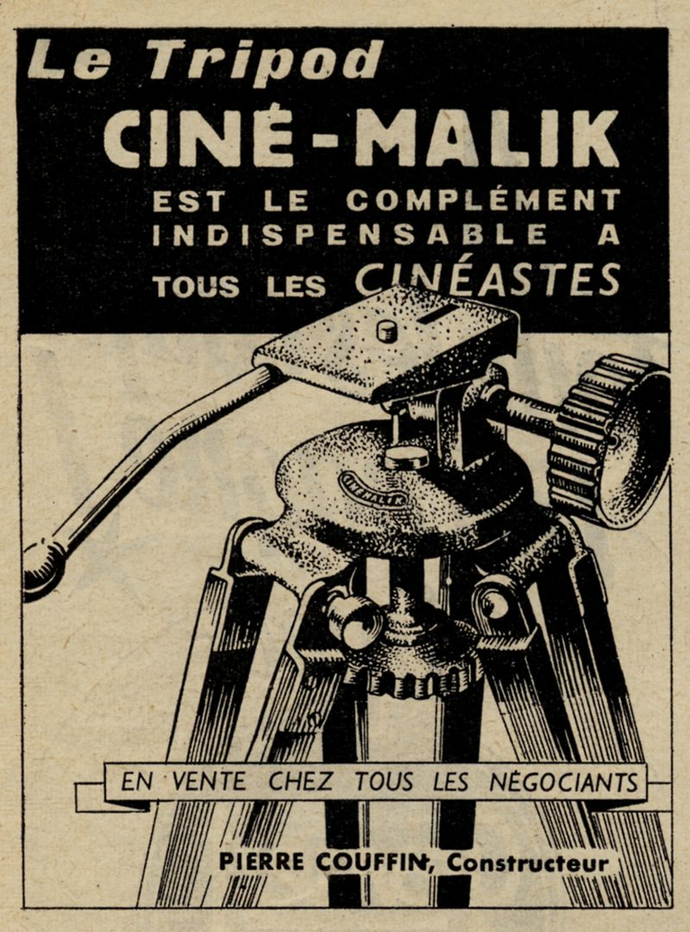 Couffin - Ciné-Malik- 1949