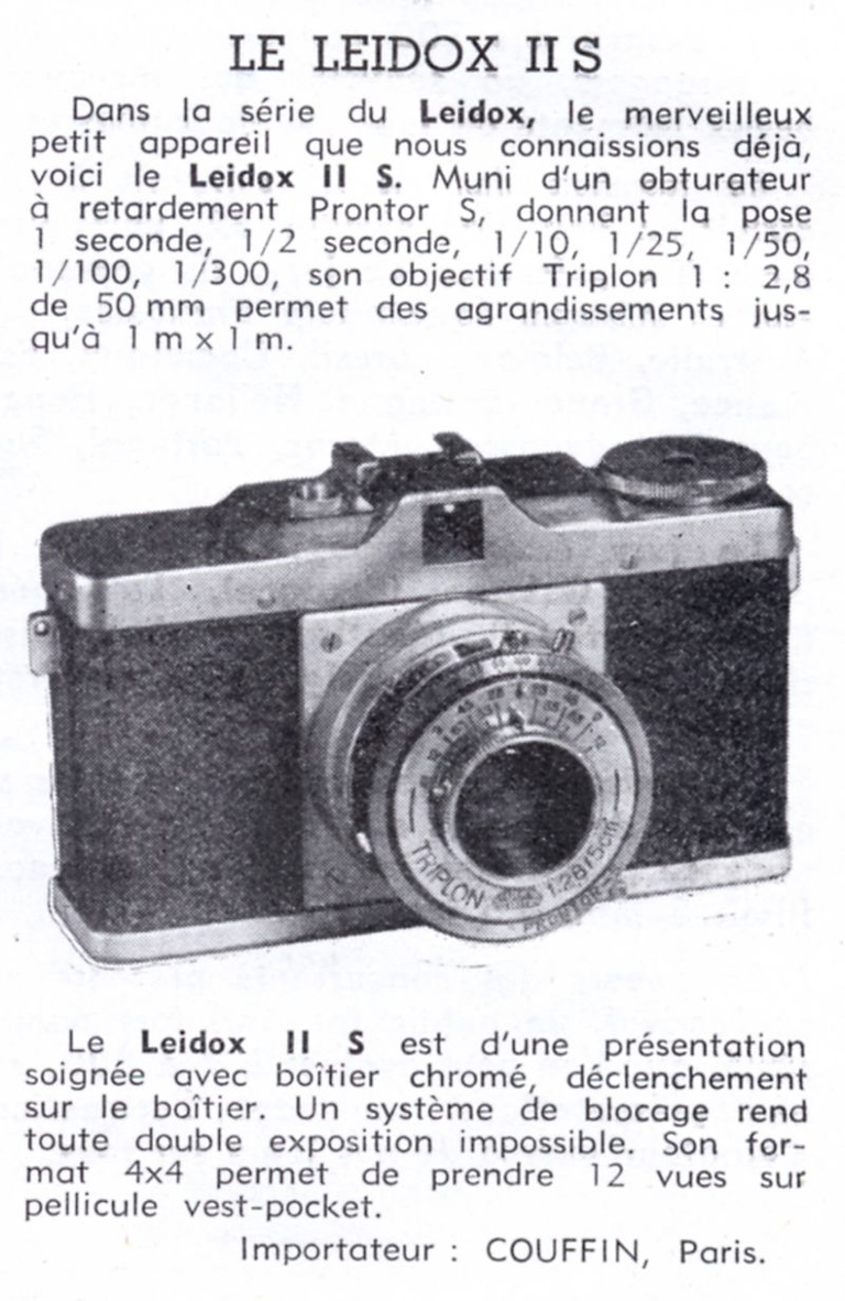 Couffin - Leidox II S - 1951