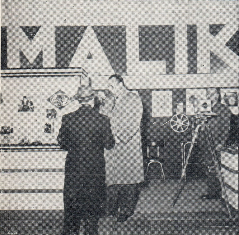 Pierre Couffin au Salon Photo 1950