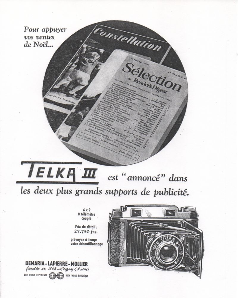 Demaria-Lapierre-Mollier - Telka III - 5 décembre 1949 - Le Photographe