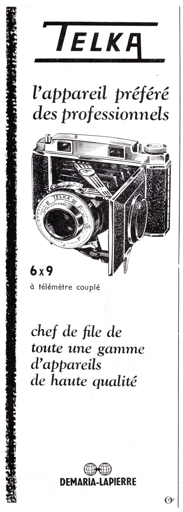 Demaria-Lapierre-Mollier - Telka I, Telka II, Telka III, Telka X, Telka XX - janvier 1951 - Photo-Revue