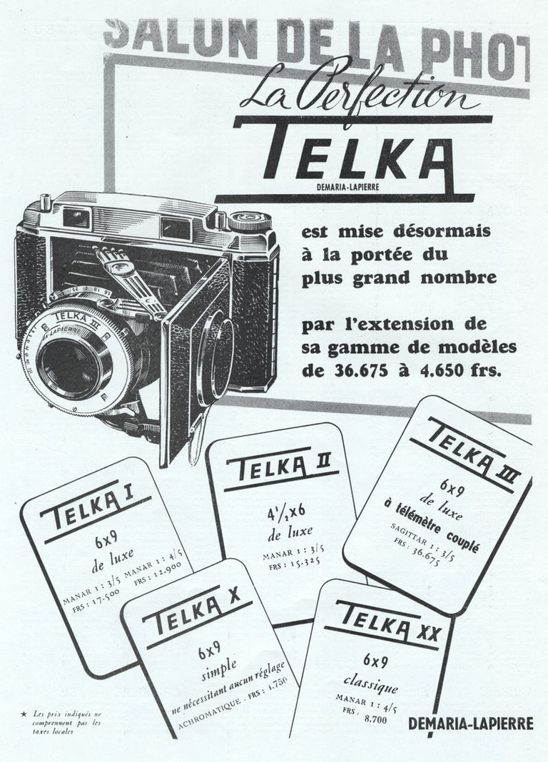 Demaria-Lapierre-Mollier - Telka III - 1951
