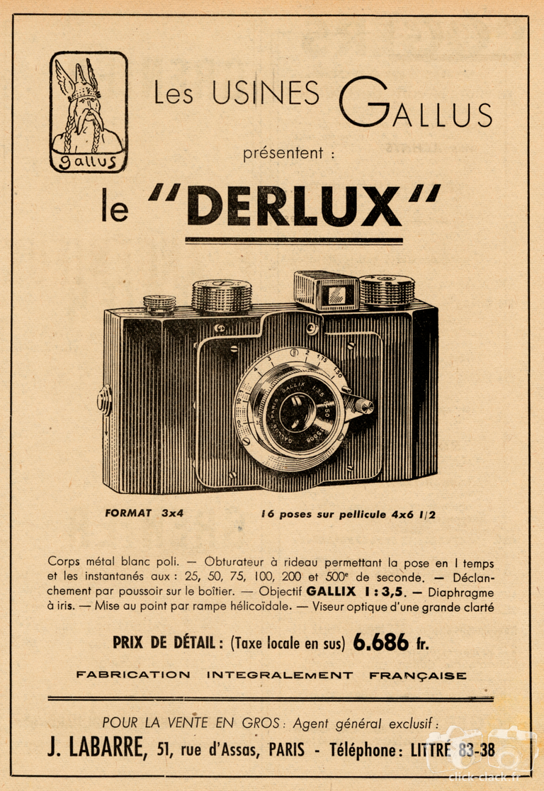 Gallus - Derlux - 1946