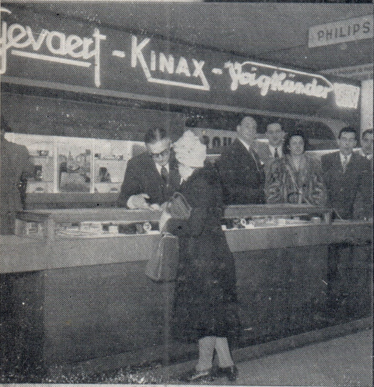 Gevaert Kinax Voigtländer - Salon de la Photo 1950