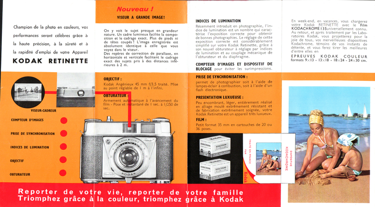 Kodak - Retinette verso