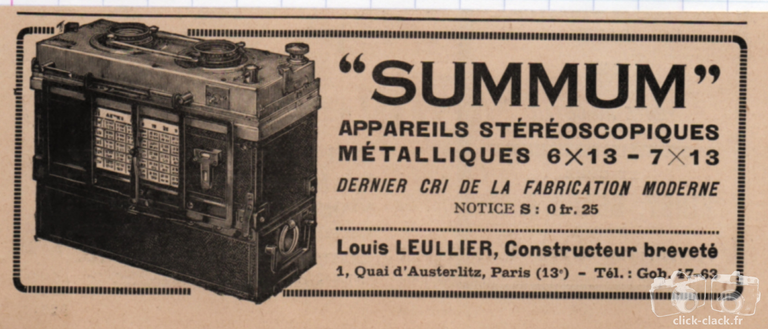 Leuillier - Summum - mai 1922 - Science & Vie n°62