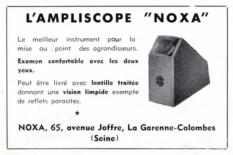 Noxa - Ampliscope Noxa - 1956