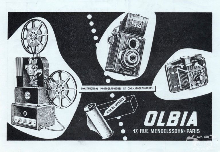 Olbia - Olbia Constructions photographiques et cinématographiques - 1951