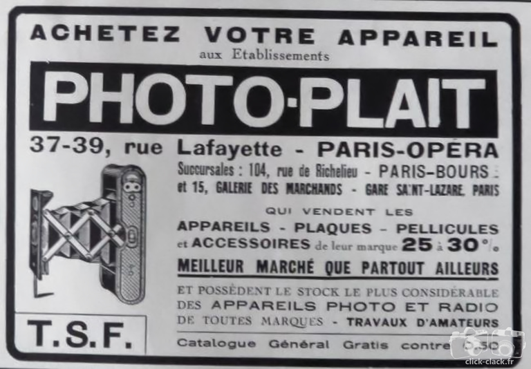 Photo-Plait - Kodak Vest-Pocket - 25 juin 1925
