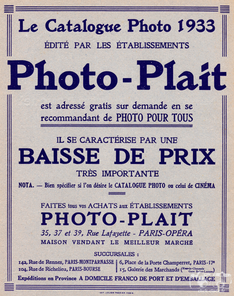 Photo-Plait - 1933