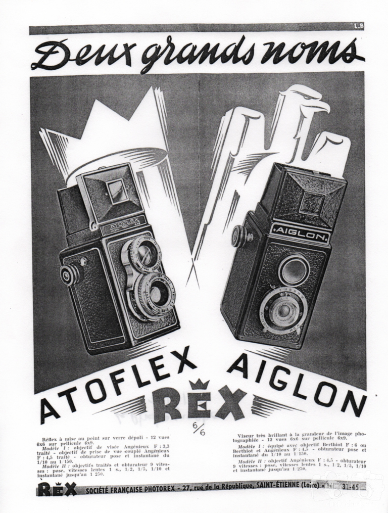 Photorex - Atoflex, Aiglon - 20 mai 1949 - Le Photographe