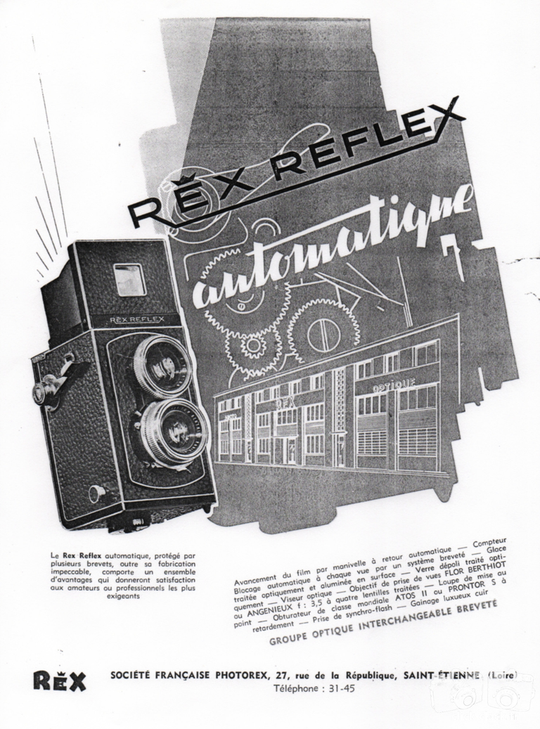 Photorex - Rex Reflex automatique - 20 avril 1950 - Le Photographe
