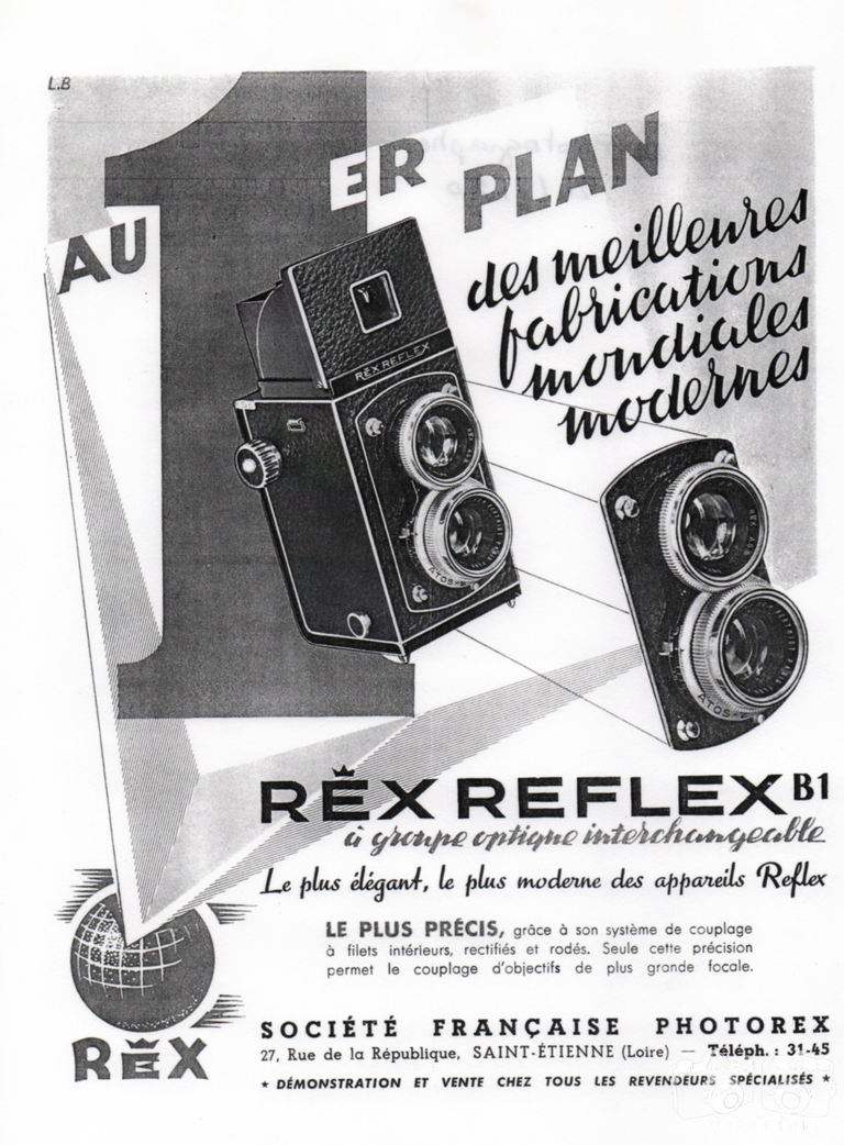 Photorex - Rex Reflex B1 - 20 juillet 1950 - Le Photographe