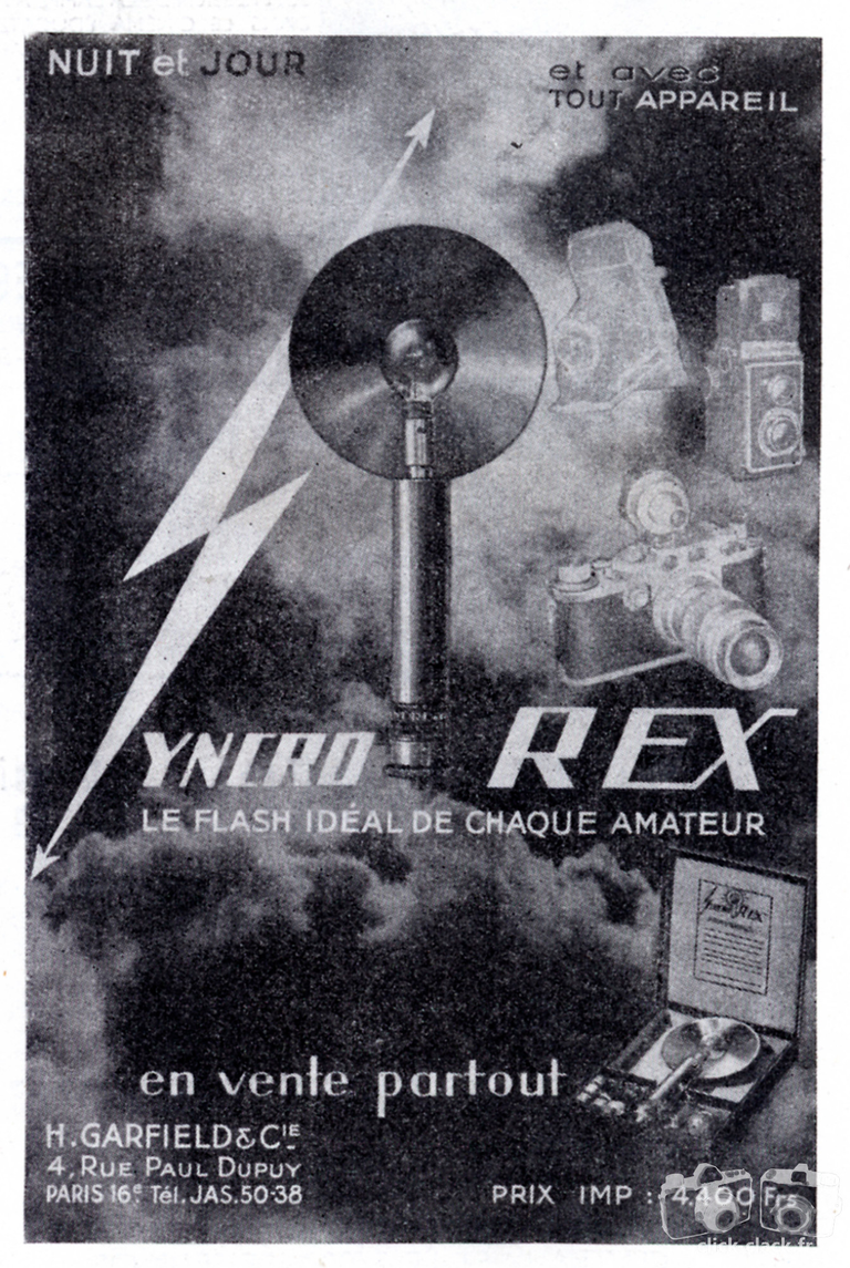Photorex - Synchro-Rex - 1950