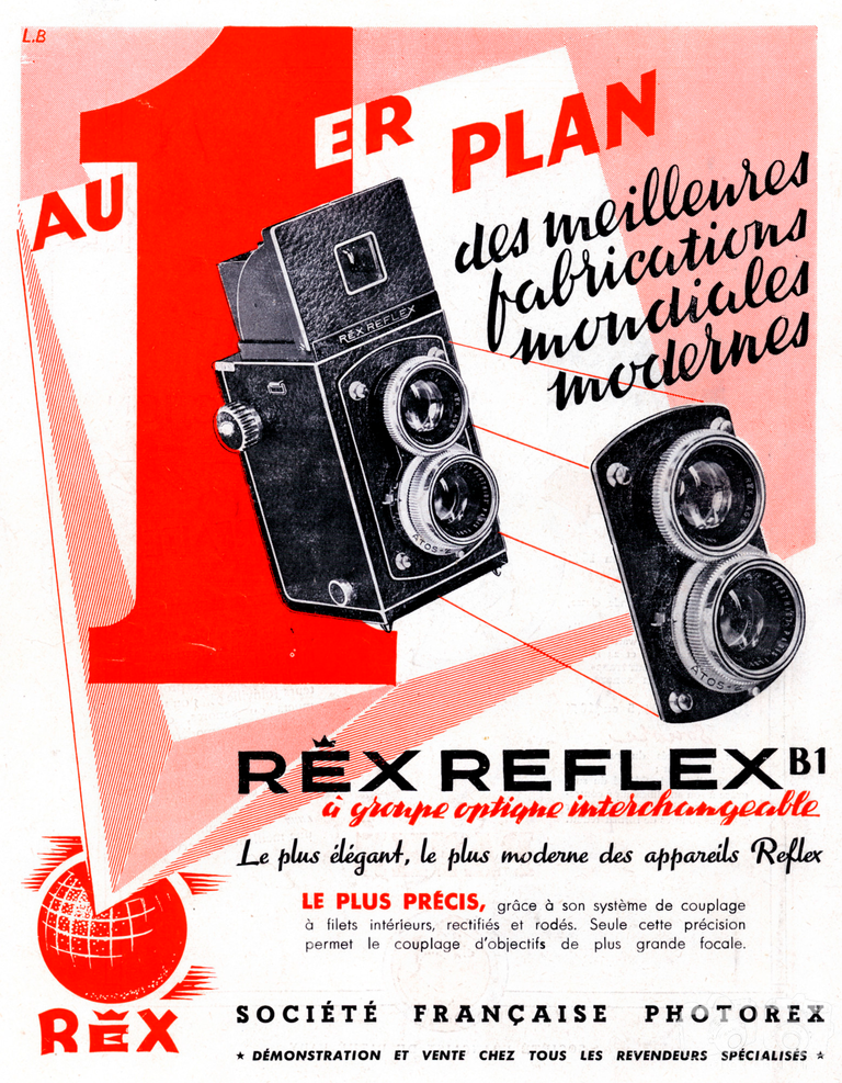 Photorex - Rex Reflex B1 - 1950