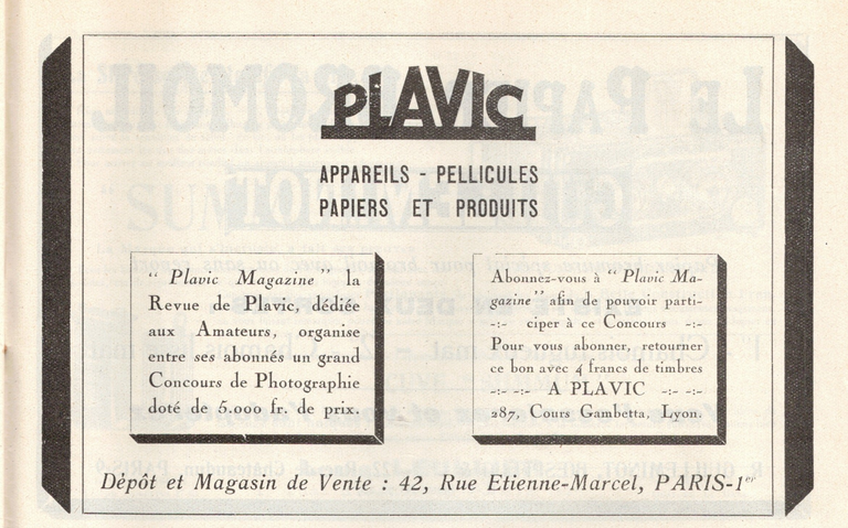 Plavic - La revue française de photographie n°193 - Plavic Magazine - 01 janvier 1928