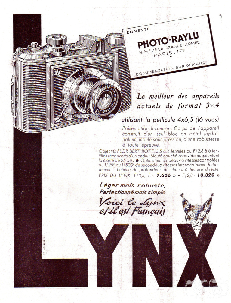 Pontiac - Lynx - février 1946 - Photo-Cinéma