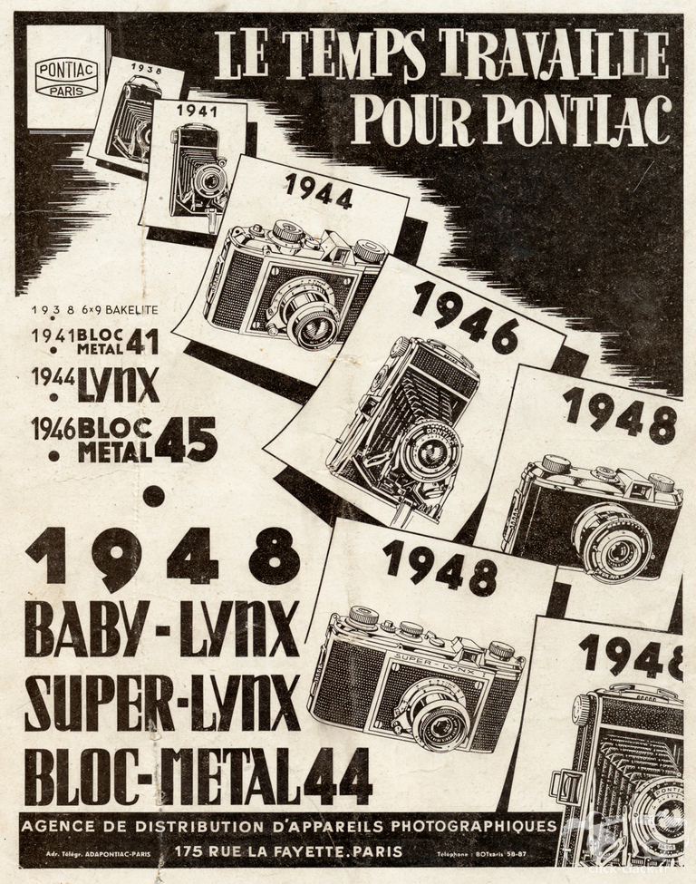 Pontiac - Bloc-Métal 41, Lynx, Baby-Lynx, Super-Lynx I, Bloc-Métal 44 - 1948