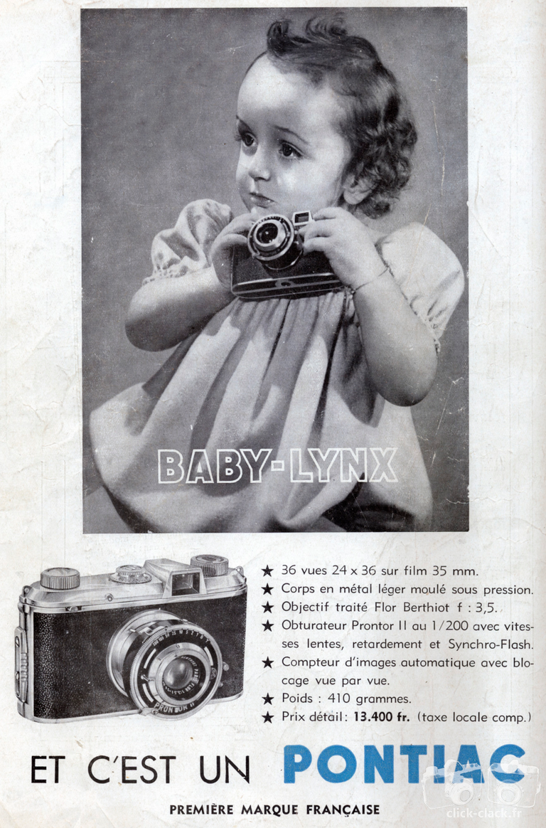 Pontiac - Baby-Lynx - 5 décembre 1949 - Le Photographe