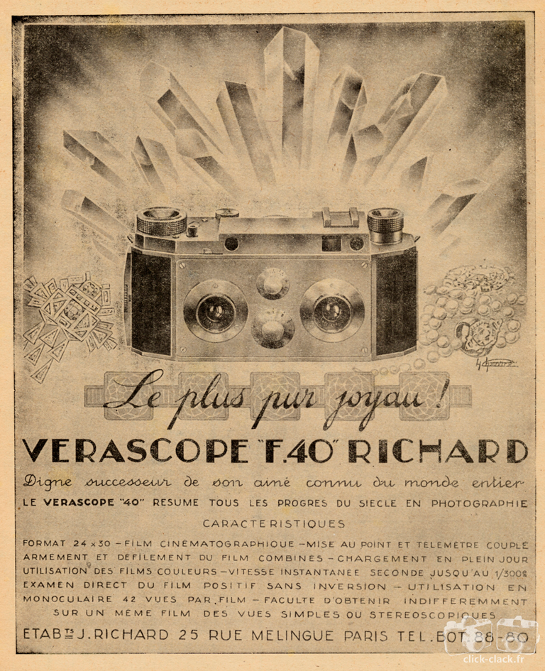 Richard - Vérascope F40 - 1947