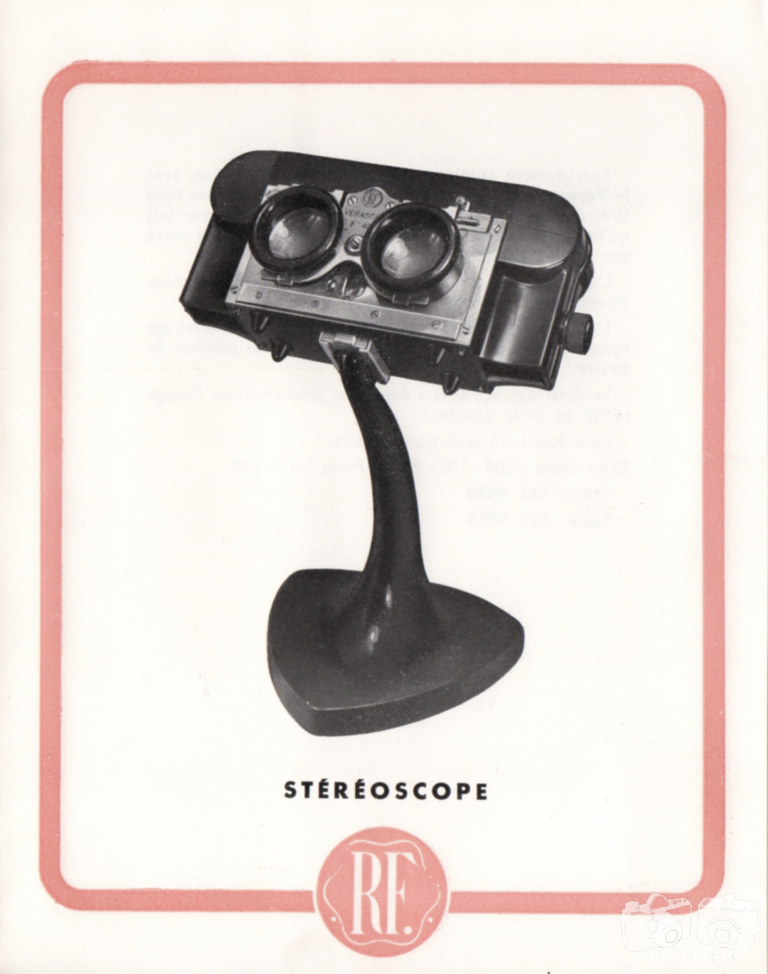 Richard - Fiche - Stéréoscope - juillet 1951 - recto