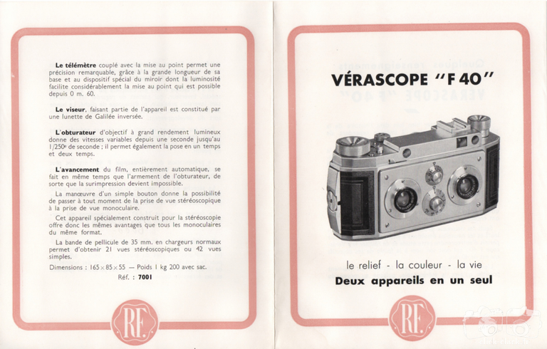 Richard - Fiche - Vérascope F40 - juillet 1951 - recto