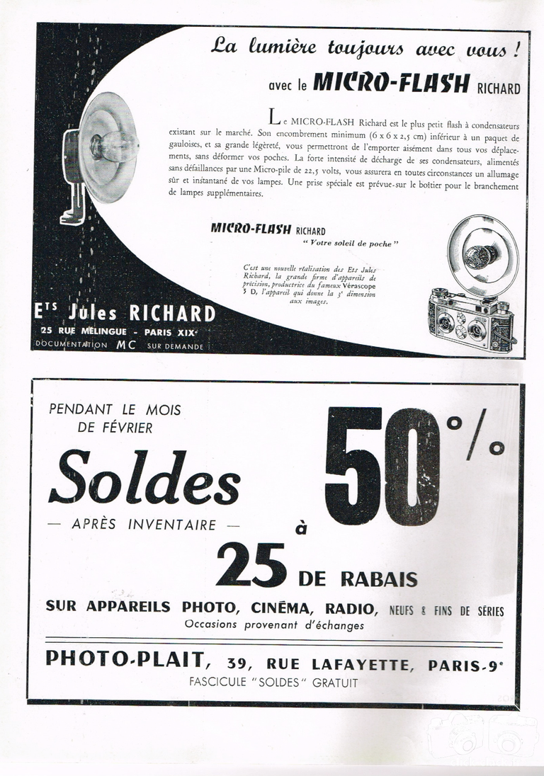 Richard - Micro-Flash - février 1954 - Photo-Cinéma