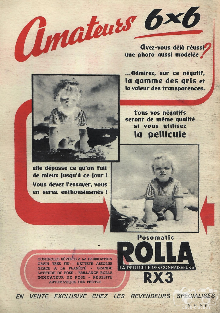 Rolla - RX3 Posomatic - juillet 1952