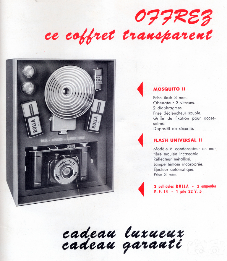 Rolla Coffret Bauchet Mosquito II - 1956