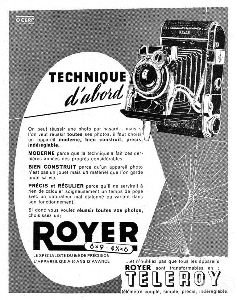 SITO de Royer - Téléroy - décembre 1951 - Réalités