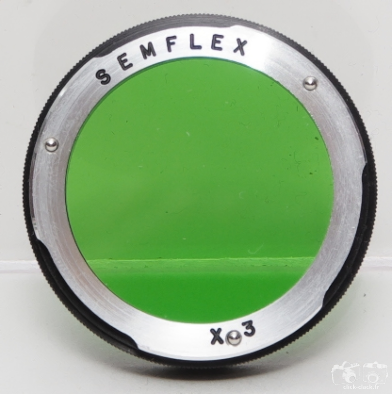 SEM - Filtre Vert x3 à baïonnette