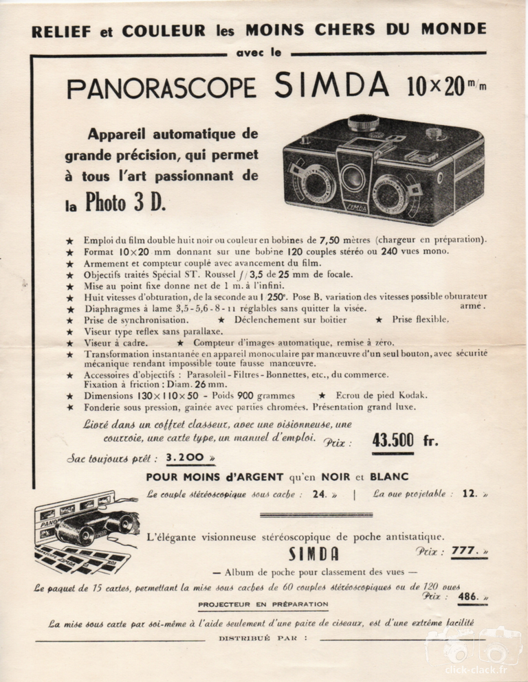 SIMDA - Fiche Panorascope
