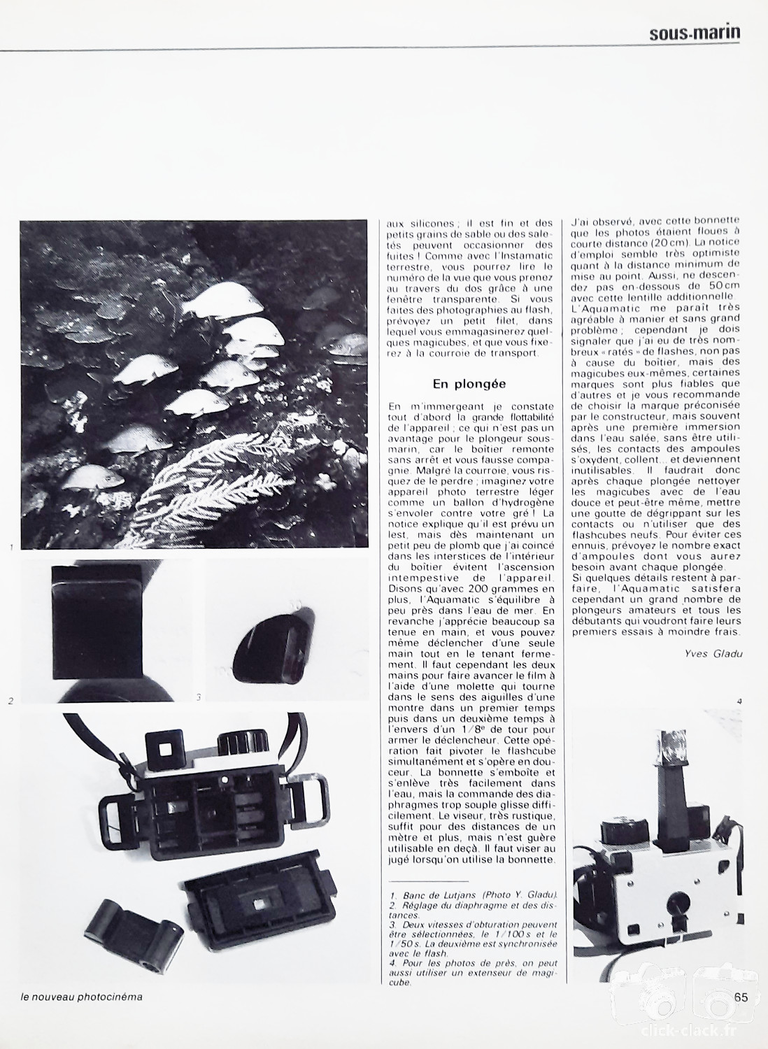 Formaplex - Spitotechnique - Aquamatic - Article - 6 août 1976 - Le nouveau Photocinéma - page 2