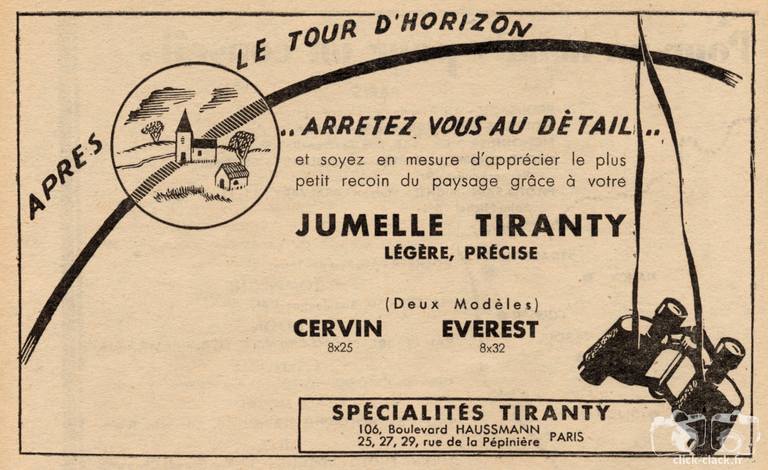 Tiranty - Jumelles Cervin, Jumelles Everest - 1948