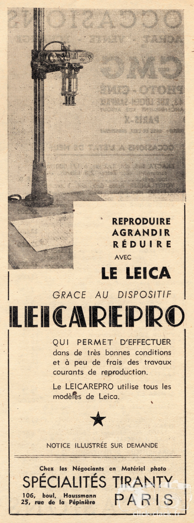 Tiranty - Leicarepro - 1948