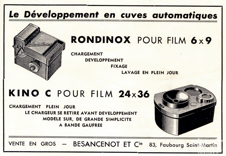 Inox - Cuve Rondinox, Cuve Kino C - 1950