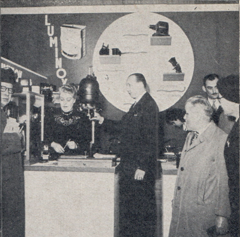 Stand Inox - Salon de la Photo 1949