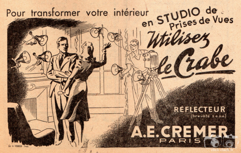 Crémer - Réflecteur Crabe - juillet 1947 - Photo-Cinéma