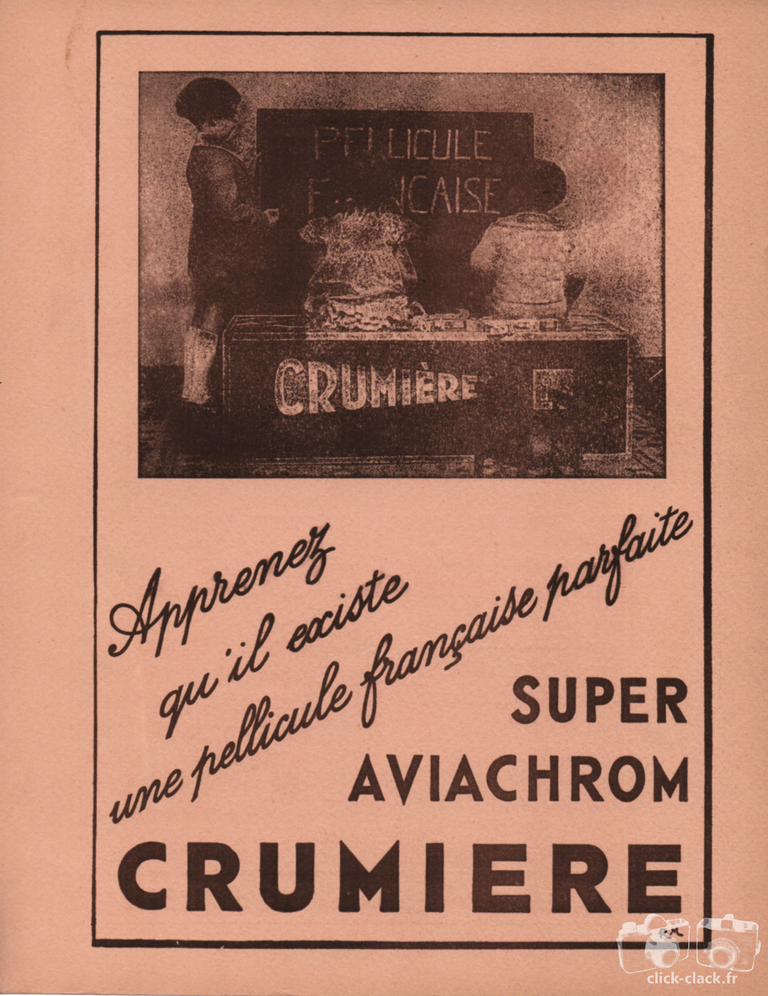 Crumière - Pellicule Super Aviachrom - 15 novembre 1936