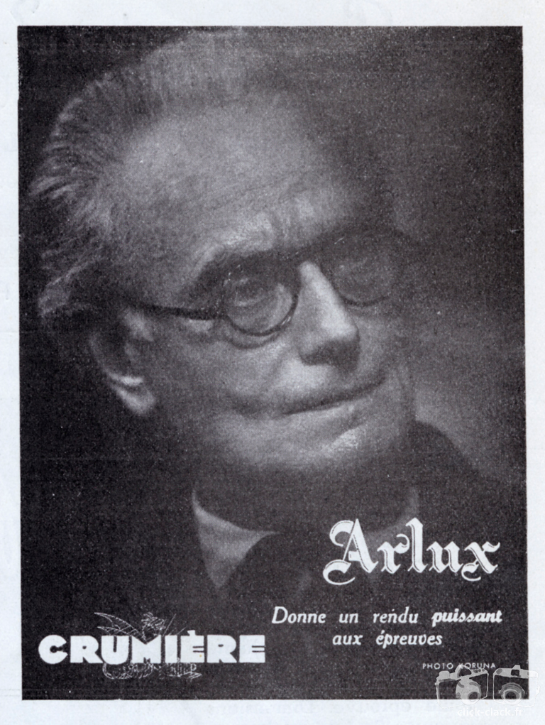 Crumière - Papier Arlux - 1951
