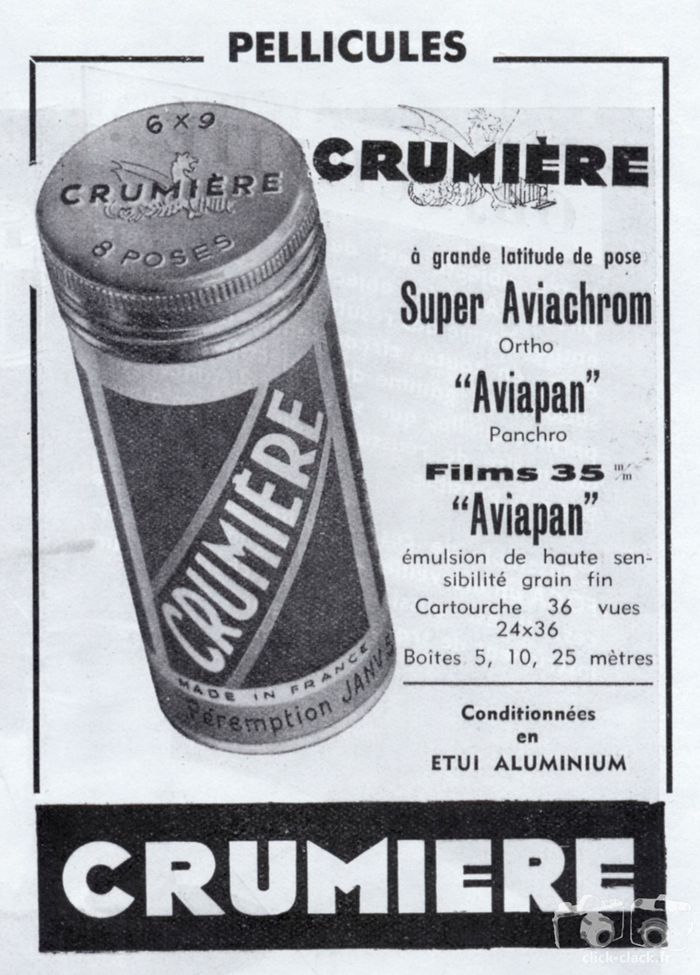 Crumière - Pellicule Super-Aviachrom, Aviapan - 1951
