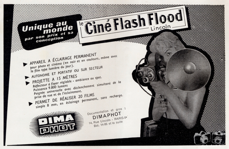 Dima-Phot - Ciné Flash-Flood Lincoln - 1956