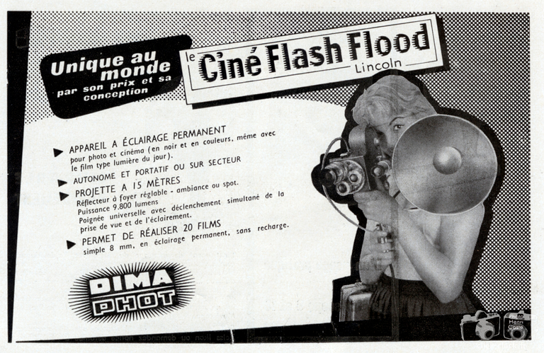 Dima-Phot - Ciné Flash-Flood Lincoln - 1958