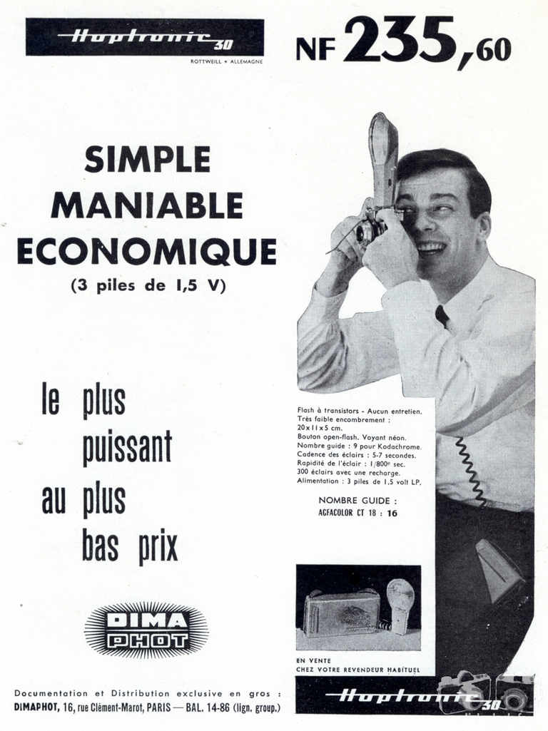 Dima-Phot - Flash Hoptronic 30 - 1960
